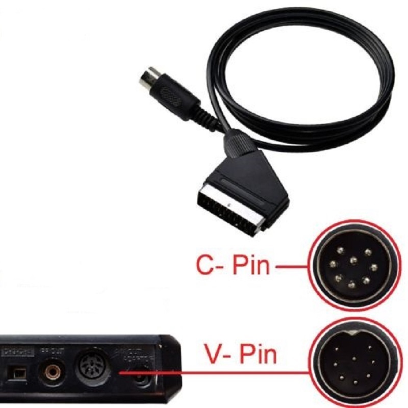 Retro Gaming Cables - 세가 메가드라이브 1, 제네시스 1, 마스터