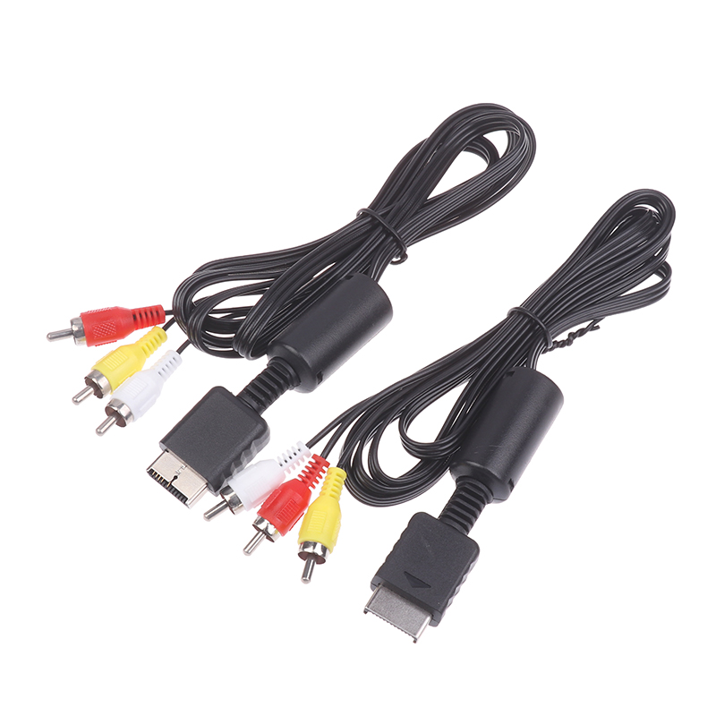 Retro Gaming Cables - 클래식 플레이스테이션을 연결하세요! PS1/2/3용 범용 AV