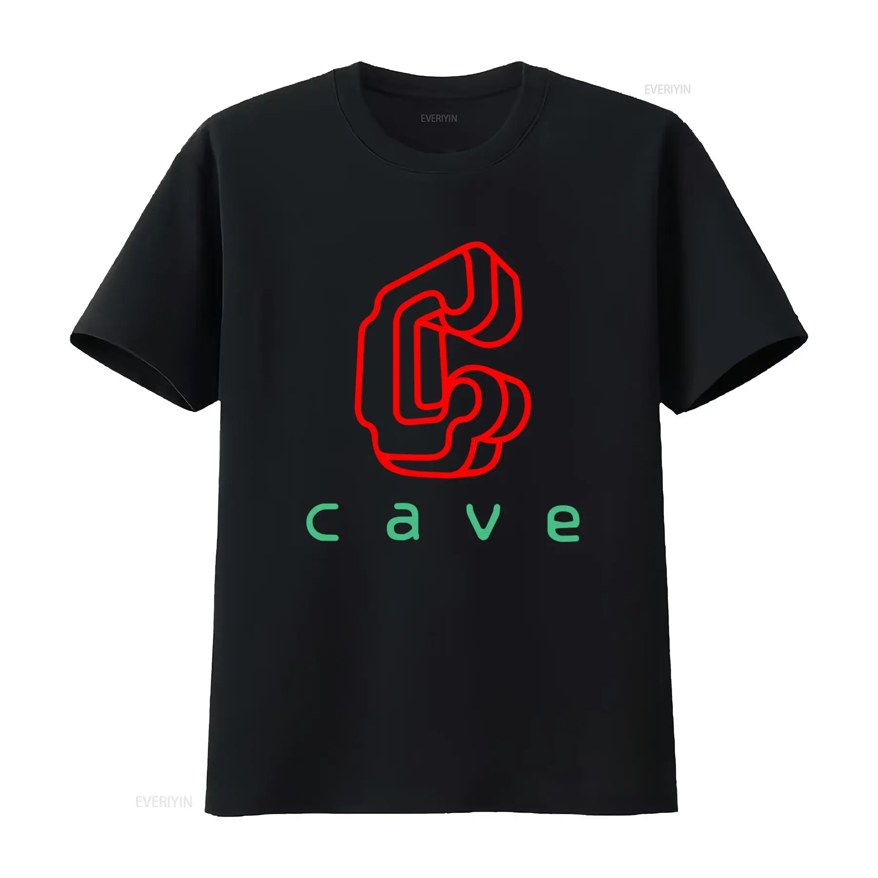 Retro Gaming Logo - Cave Shmup Arcade 로고 티셔츠 레트로
