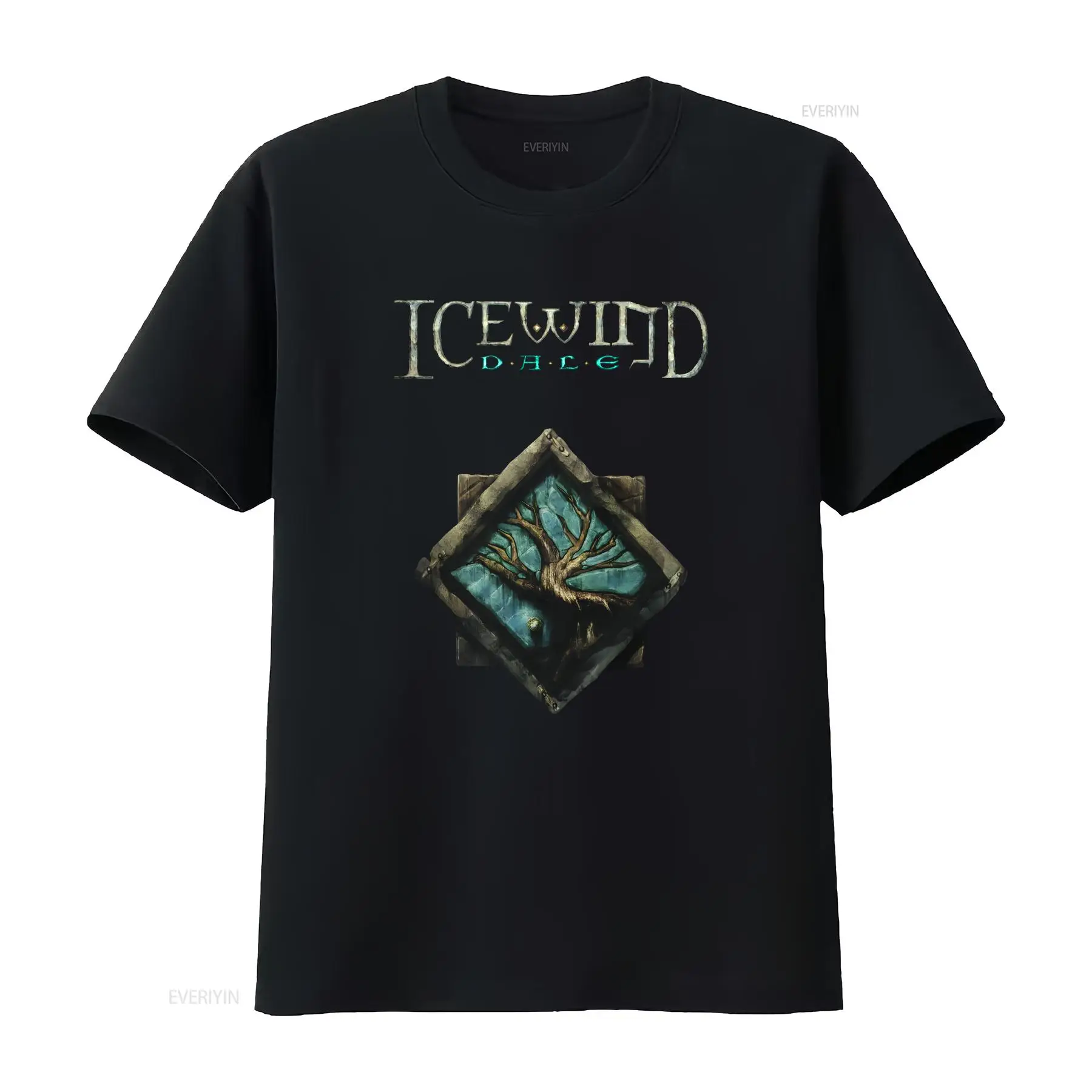 Retro Gaming Logo - Icewind Dale 로고 클래식 비디오 게임