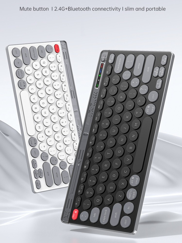 Retro Gaming Ipad - Teclado Typec 충전 2.4G + 블루투스