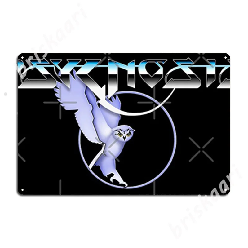 Retro Gaming Logo - 레트로 게임: Pysgnosis 로고 금속 간판