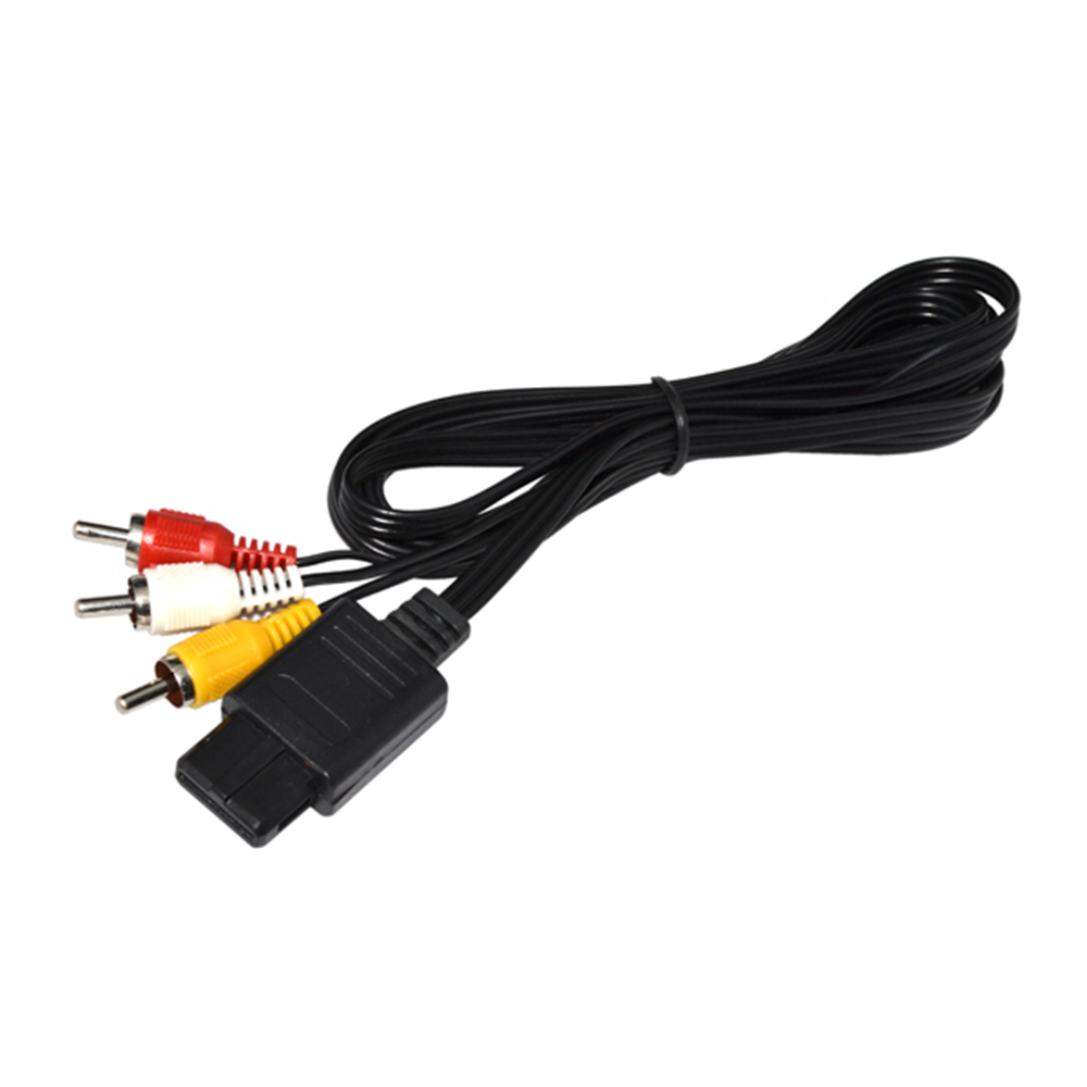 Retro Gaming Cables - 3RCA 오디오 TV 비디오 코드 AV
