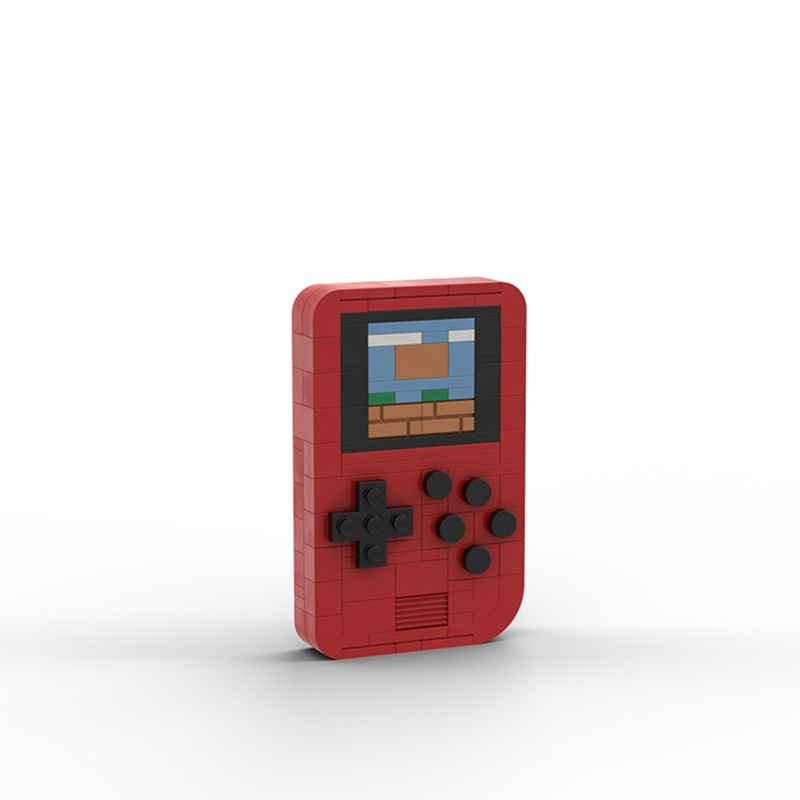 Retro Gaming Lego - 레트로 휴대용 게임 콘솔 MOC 빌딩