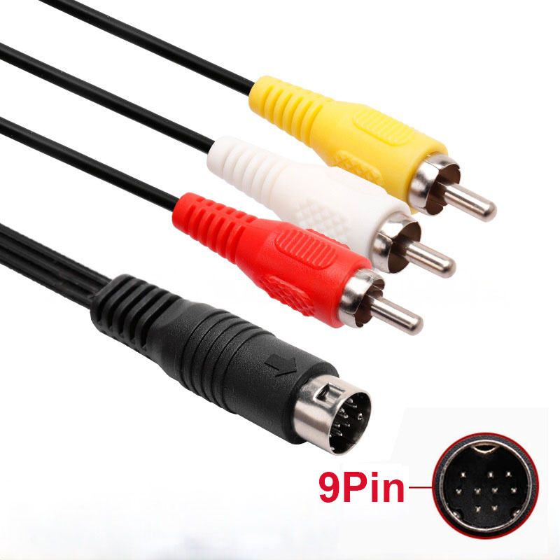 Retro Gaming Cables - 세가 제네시스 II III/MD 2/3용 1.8m