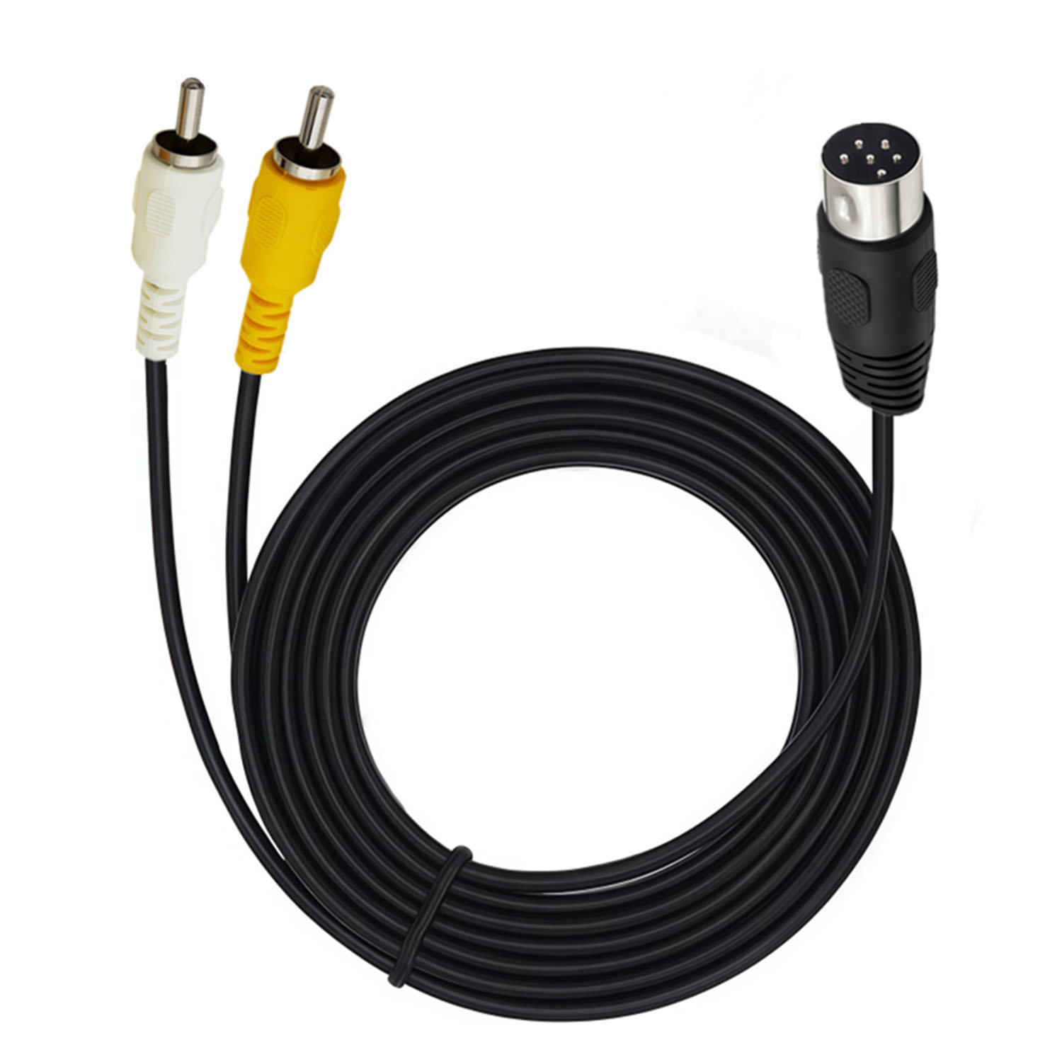 Retro Gaming Cables - 복합 AV 신호 케이블 DIN 6핀