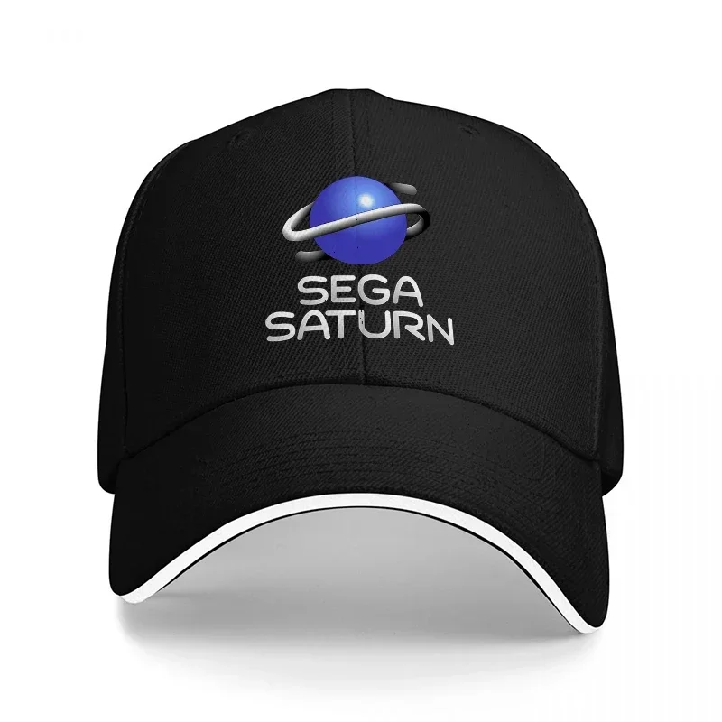 Retro Gaming Logo - 새로운 SEGA SATURN 로고 야구 모자