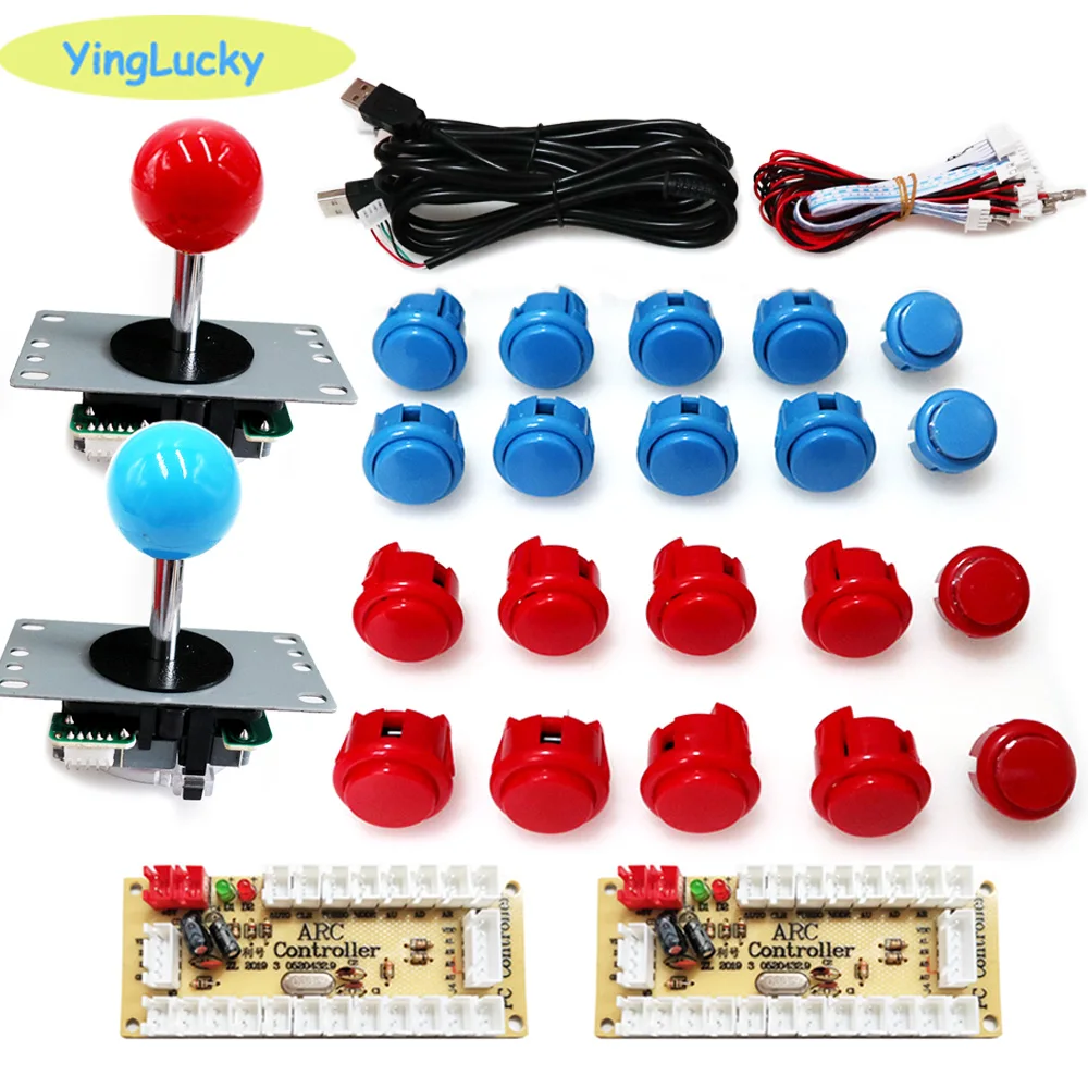 아케이드 2 플레이어 제로 지연 키트 Mando 아케이 - Arcade Button Kit 리뷰 및 가격