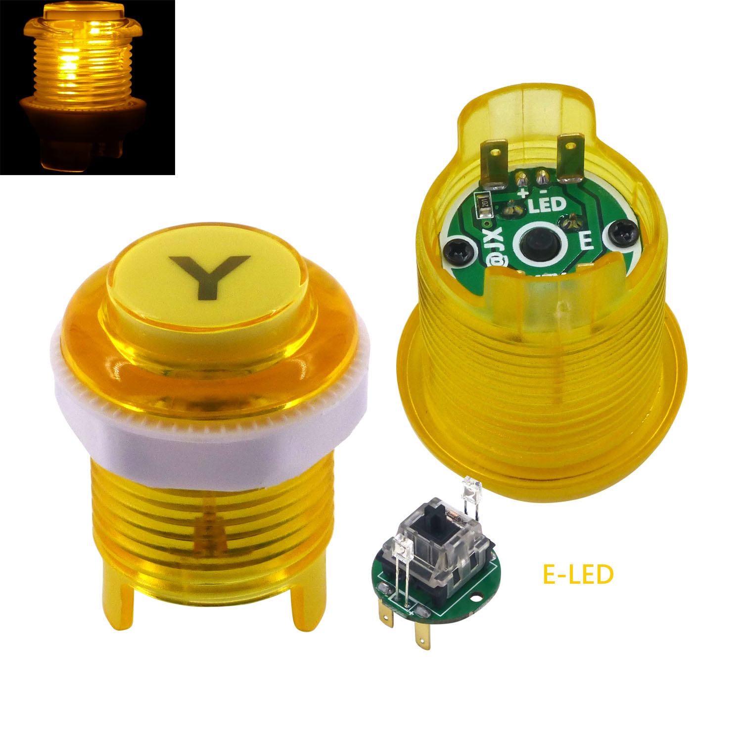 SJ @ JX 아케이드 단추 LED DIY 키트 컨트롤 - Arcade Button Kit 리뷰 및 가격