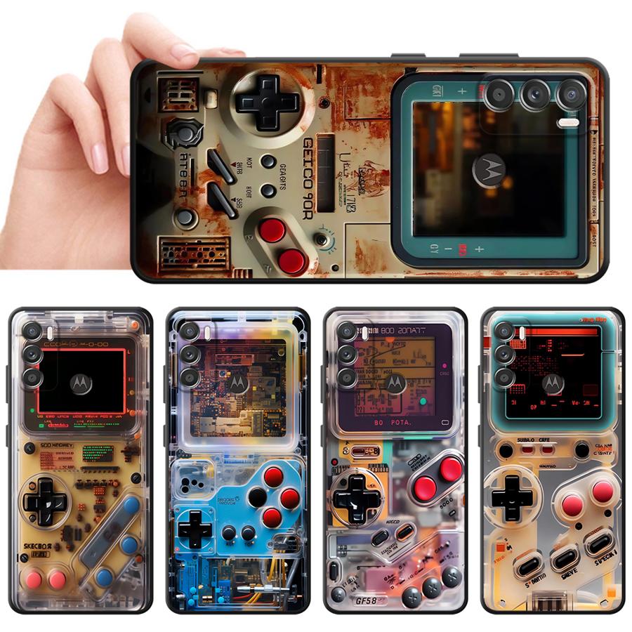 레트로 게임 콘솔 케이스 Moto Edge 40Pro  - Retro Gaming Logo 리뷰 및 가격