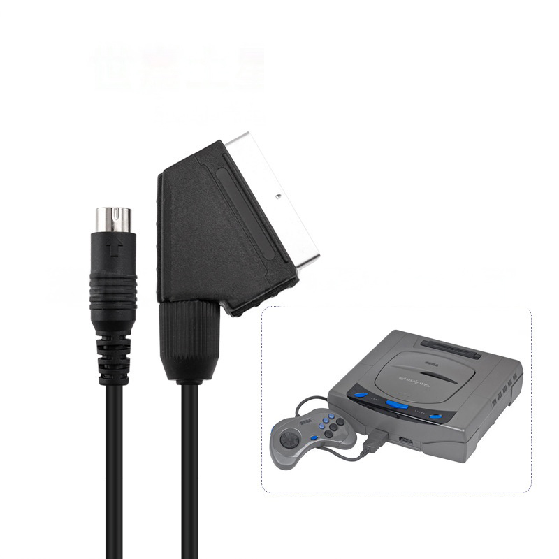 세가 새턴 컨트롤러용 1.8m 스카트 케이블, 세가 새 - Retro Gaming Cables 리뷰 및 가격