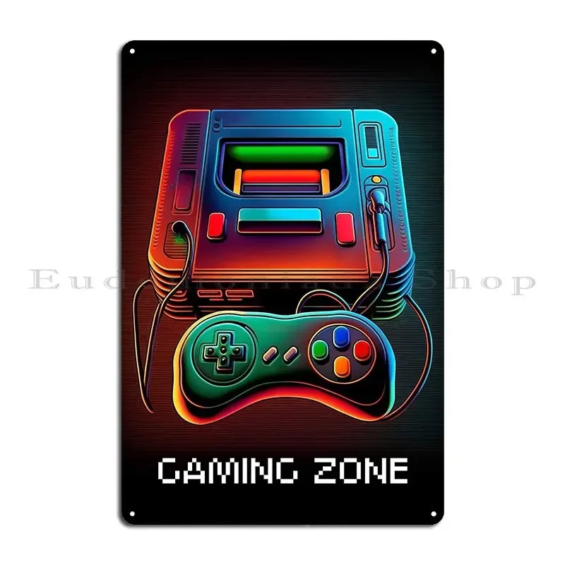 레트로 게임존 금속 간판 포스터 클럽 바 플라크 차고  - Retro Gaming Zone 리뷰 및 가격
