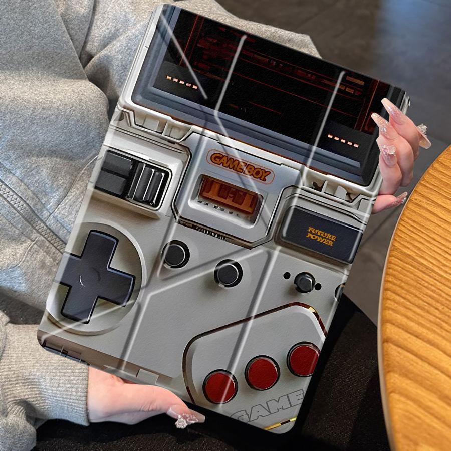 유머러스한 레트로 게임기 디자인 홀더 커버 태블릿 케이 - Retro Gaming Ipad 리뷰 및 가격