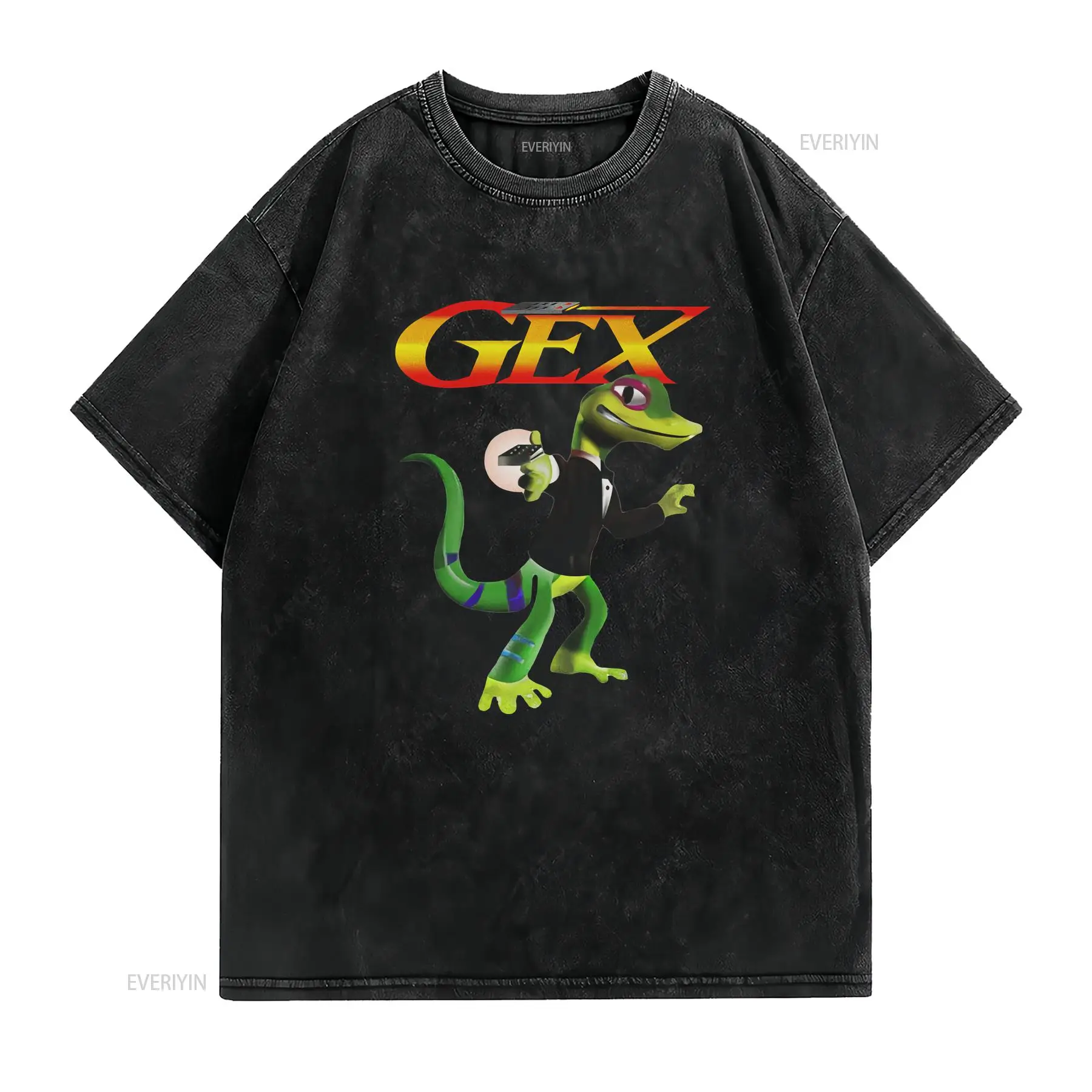Gecko Game T 셔츠 Ps1 클래식 게임 레트로 - Retro Gaming Design 리뷰 및 가격