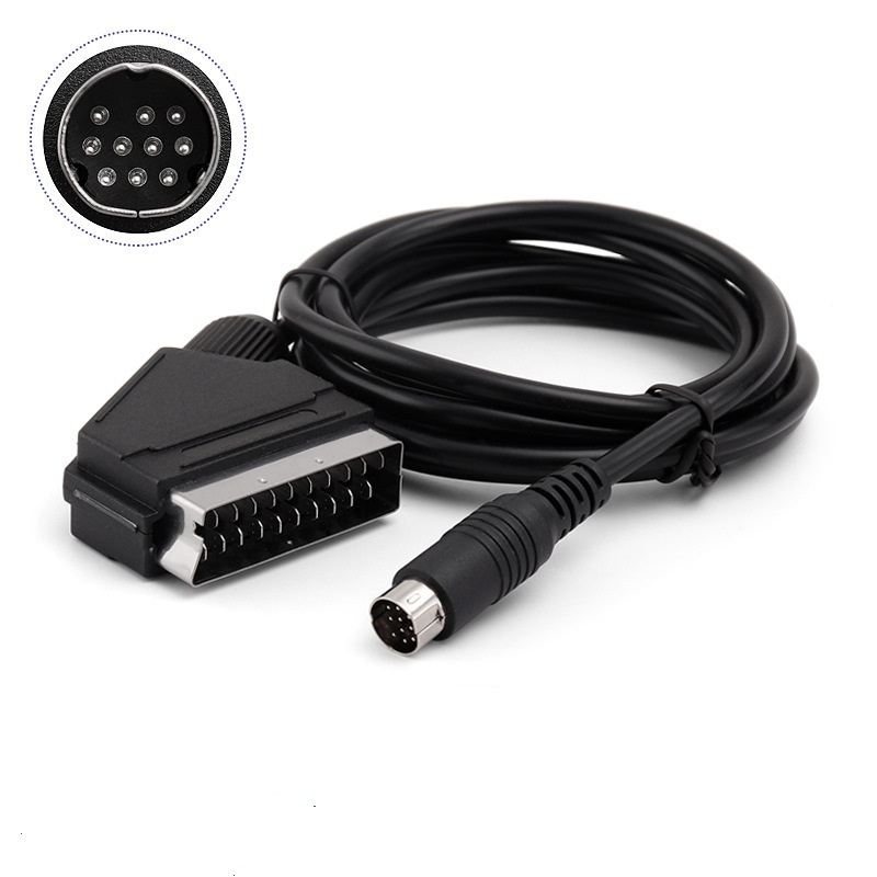 Sega Saturn용 실제 RGB 스카트 케이블, T - Retro Gaming Cables 리뷰 및 가격