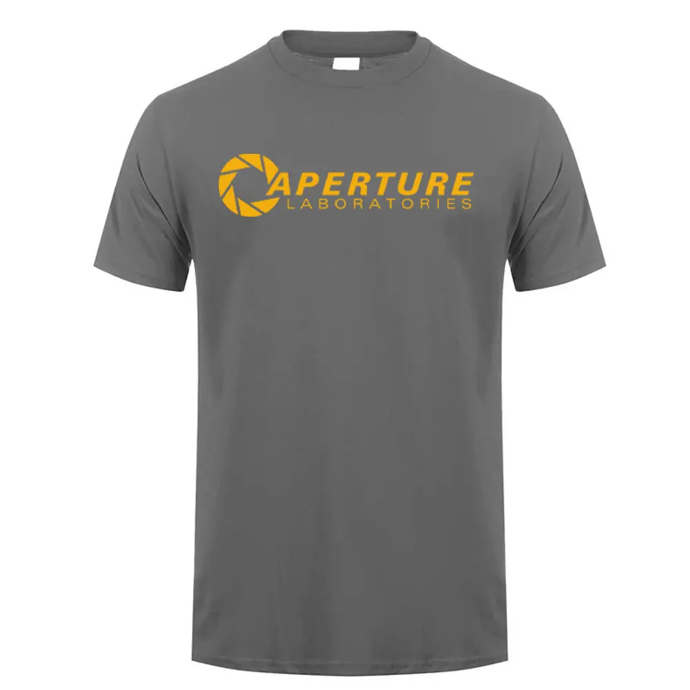 남성용 면 티셔츠 Aperture Laboratorie - Retro Gaming Logo 리뷰 및 가격