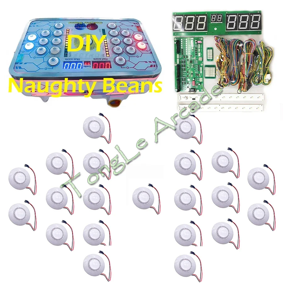 나티빈즈 DIY 키트, 동전 작동식 오락기 히트 해머  - Arcade Button Kit 리뷰 및 가격