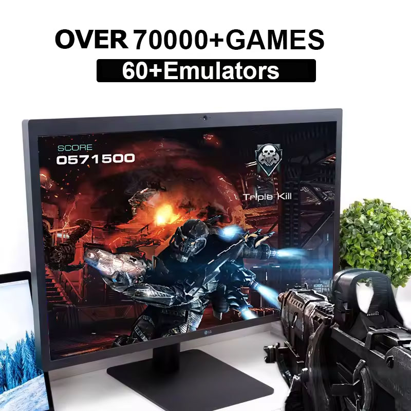 새로운 M88 레트로 게임 콘솔 4K HD 내장 게임  - Retro X8 Gaming Console 리뷰 및 가격