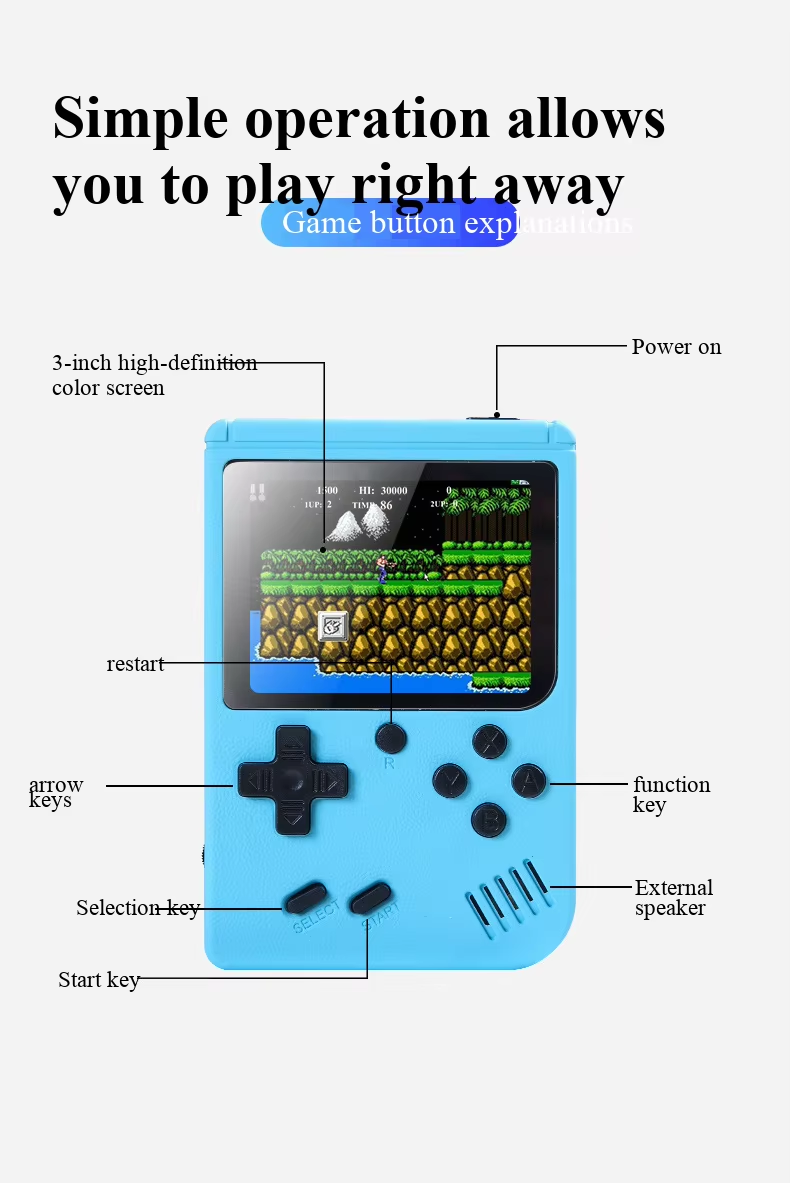 400가지 미니 게임이 내장된 휴대용 레트로 비디오 게 - Retro Gaming Usb 리뷰 및 가격
