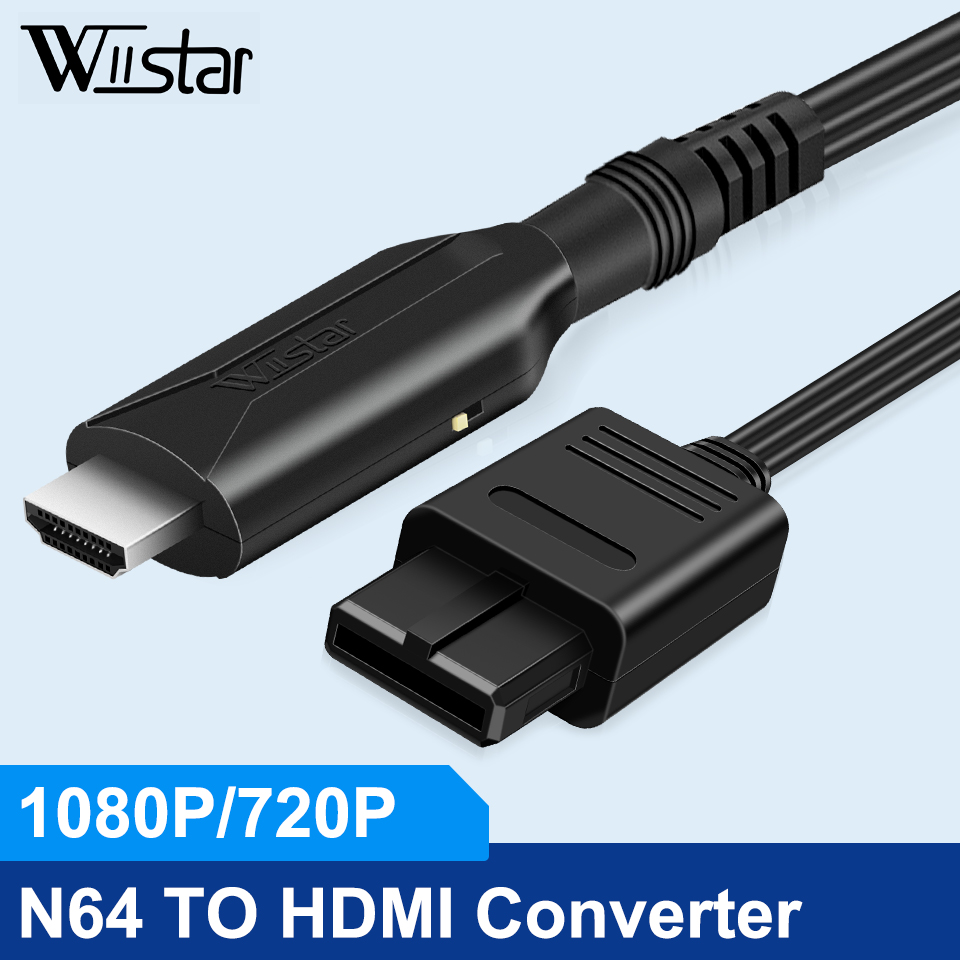 N64-HDMI 호환 케이블 변환기 어댑터, Ninte - Retro Gaming Cables 리뷰 및 가격