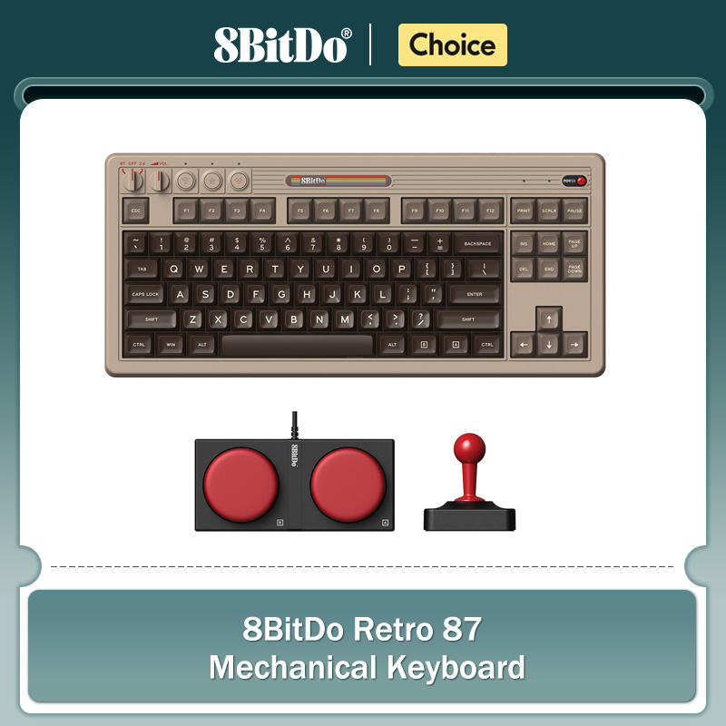 8BitDo 레트로 기계식 키보드, BT/2.4G/US - Retro Gaming Usb 리뷰 및 가격