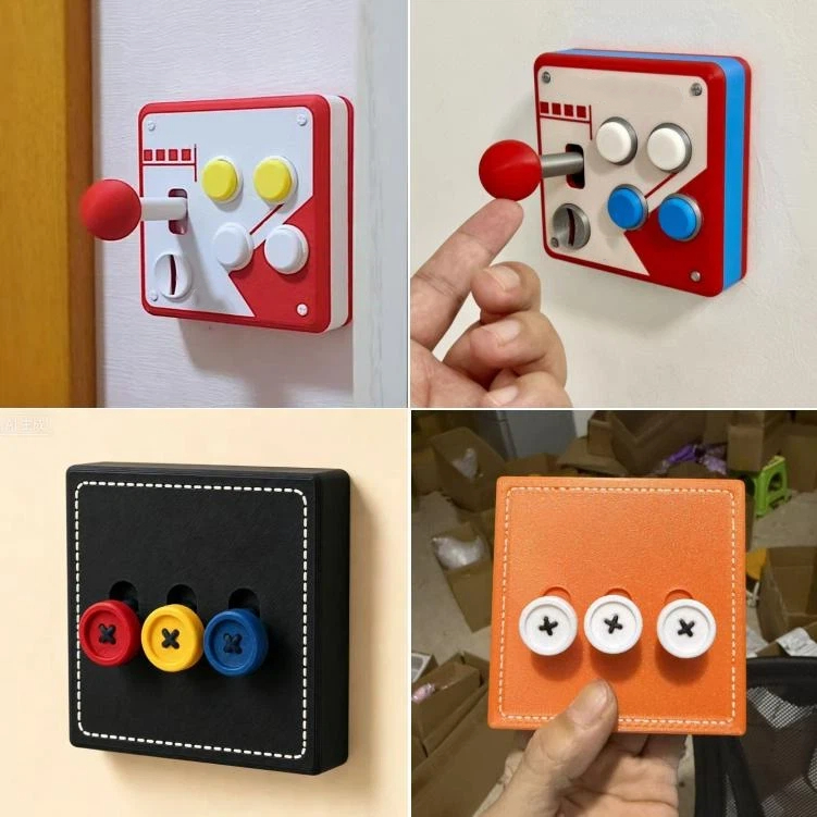 80년대 레트로 아케이드 조이스틱 벽 조명 스위치 패널 - Retro Gaming Zone 리뷰 및 가격