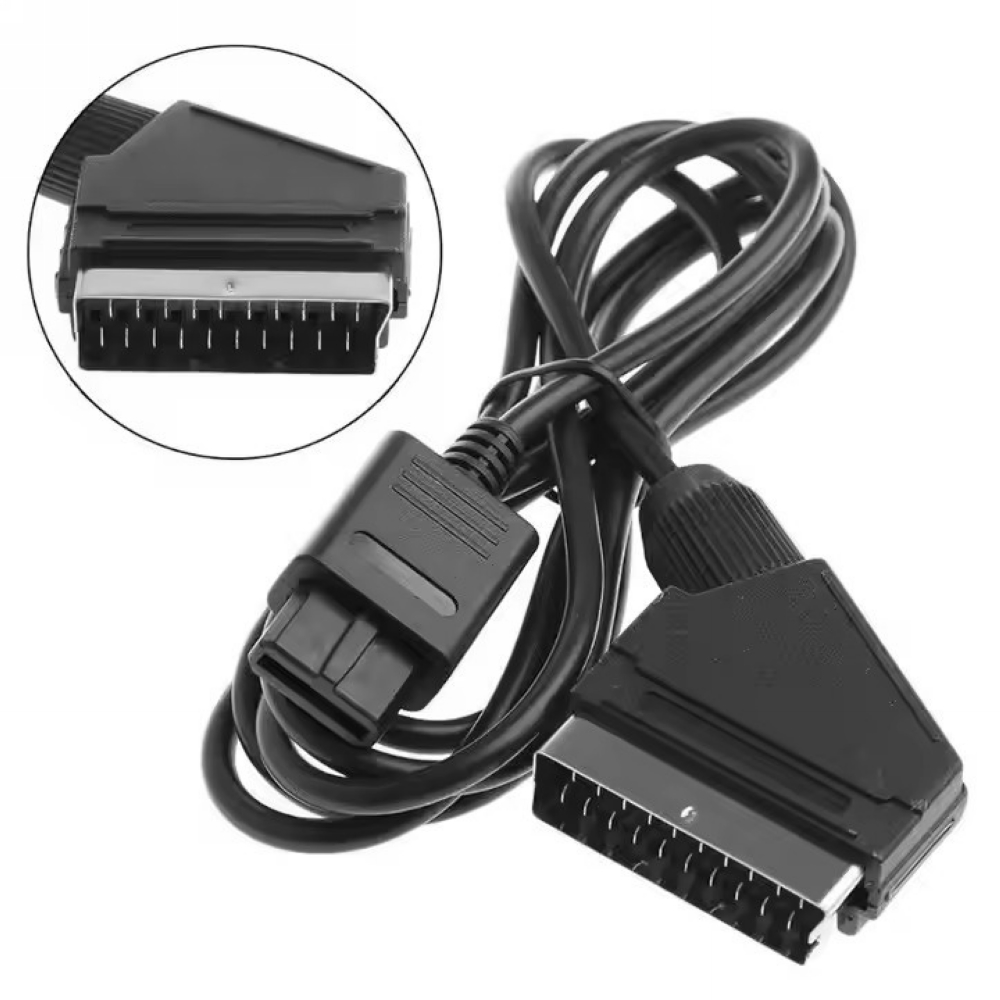 N64 NGC SFC RGB AV 스카트 케이블 1.8 - Retro Gaming Cables 리뷰 및 가격