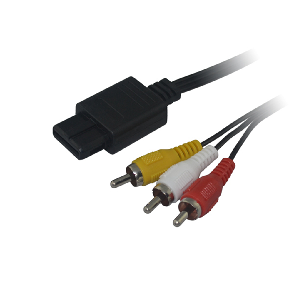 3RCA 오디오 TV 비디오 코드 AV 케이블 (N64 - Retro Gaming Cables 리뷰 및 가격