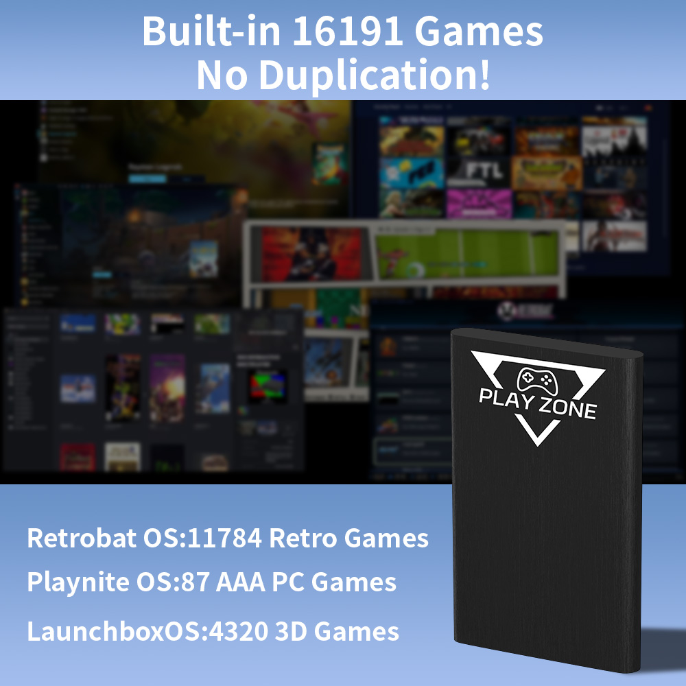 플레이존 1TB 휴대용 게임용 HDD (PS5/PS4/ - Retro Gaming Zone 리뷰 및 가격