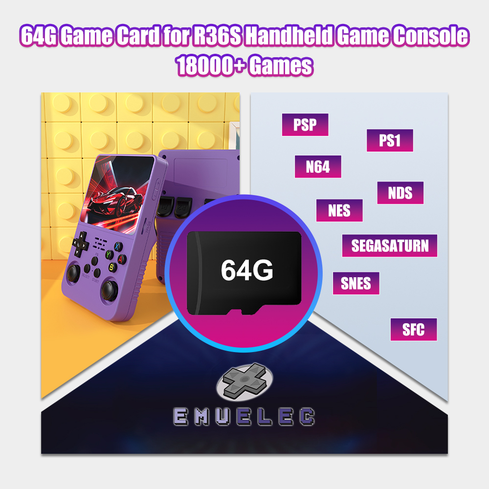 R36S 비디오 레트로 휴대용 게임 콘솔 EmuELEC - Retro Gaming R36S 리뷰 및 가격