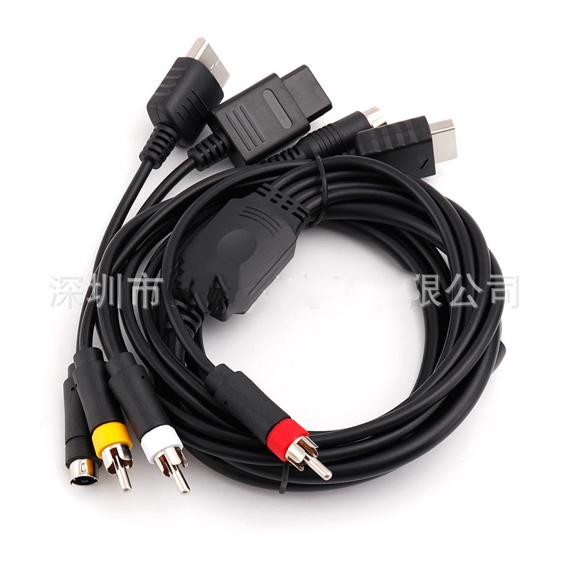 게임 콘솔용 멀티 인 1 AV S-비디오 케이블 세가  - Retro Gaming Cables 리뷰 및 가격