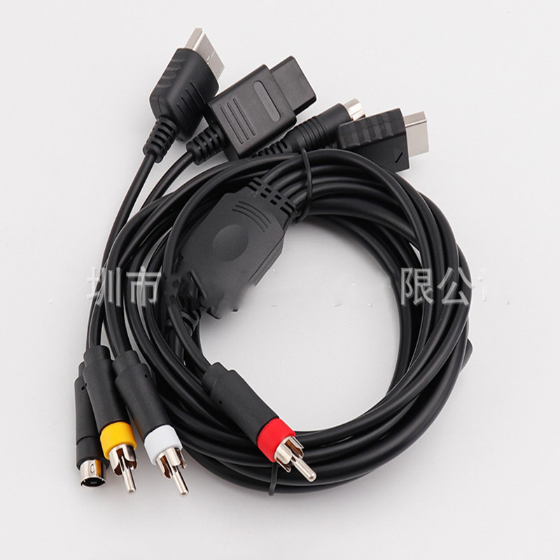 게임 콘솔용 멀티 인 1 AV S-비디오 케이블 세가  - Retro Gaming Cables 리뷰 및 가격