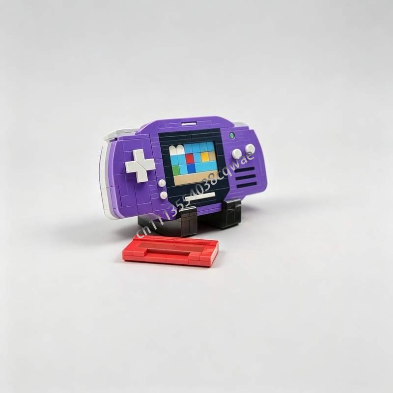 새로운 510PCS 레트로 게임 콘솔 어드밴스 인디고  - Retro Gaming Lego 리뷰 및 가격