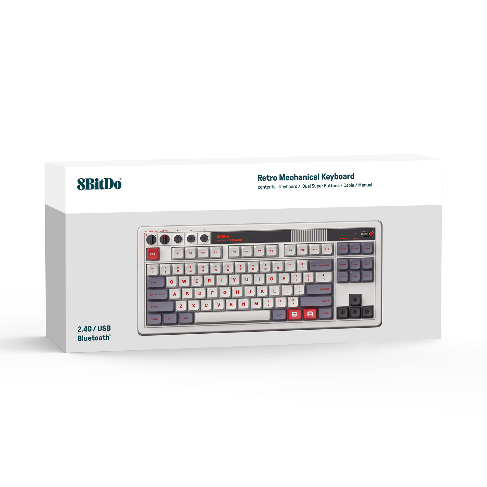 8Bitdo 레트로 기계식 키보드, 블루투스, 2.4G - Retro Gaming Usb 리뷰 및 가격