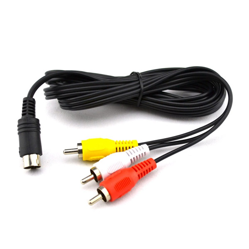 세가 제네시스 II III/MD 2/3용 1.8m AV - Retro Gaming Cables 리뷰 및 가격