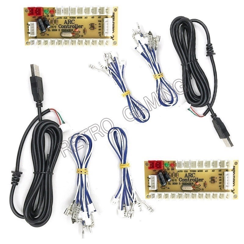 PC USB 제로 딜레이 인코더 회로 기판 키트, LE - Arcade Button Kit 리뷰 및 가격