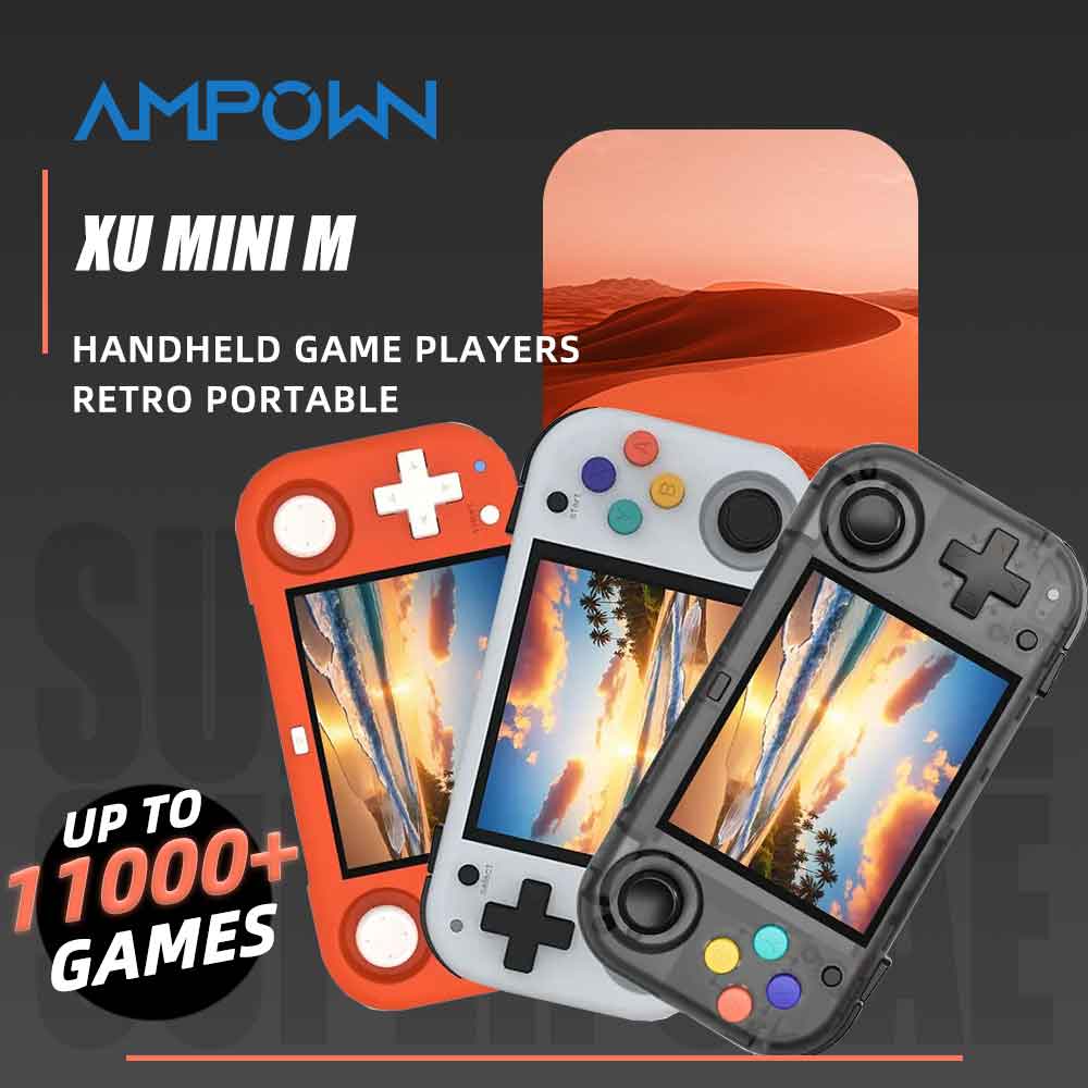 Ampown XU MINI M 휴대용 포켓 게임 콘솔  - Retro Gaming Os Linux 리뷰 및 가격