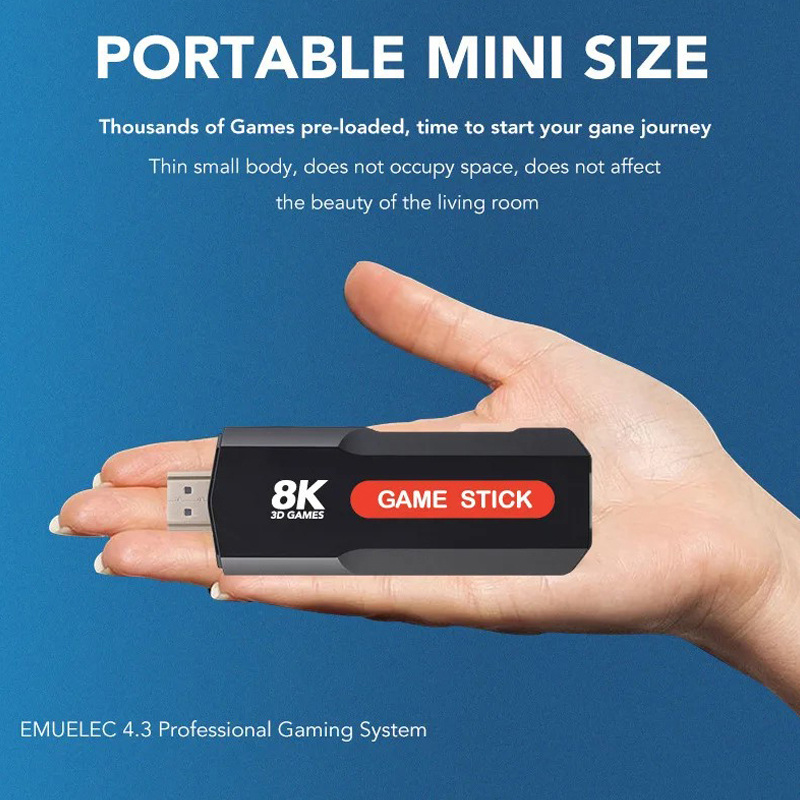 X2 게임 스틱 HD 4K 8K 3D 콘솔 듀얼 컨트롤 - Retro Gaming Usb 리뷰 및 가격