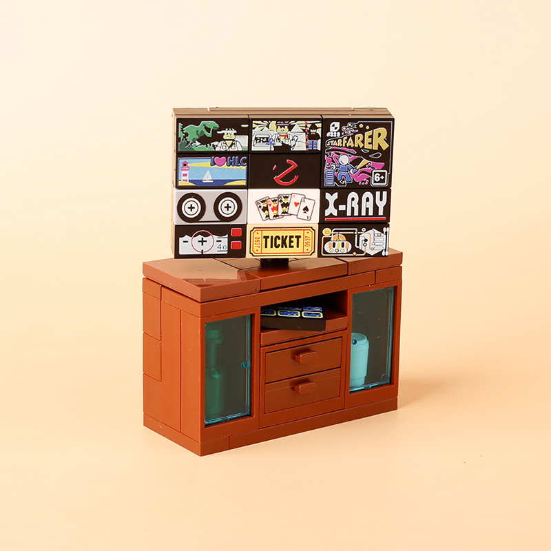 MOC 게임 콘솔 컴퓨터 모델 빌딩 블록 미니 TV 게 - Retro Gaming Lego 리뷰 및 가격