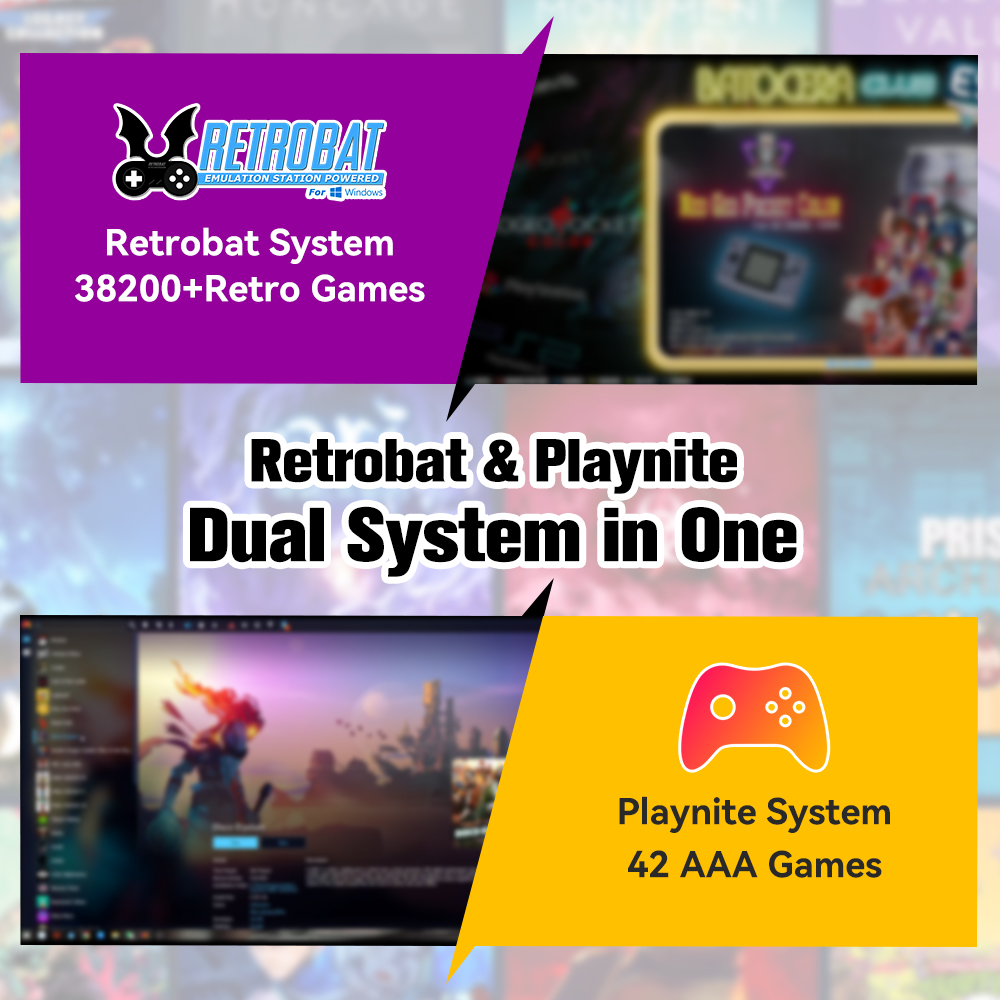 Retrobat & Playnite 레트로 게임 콘솔  - Retro Gaming Design 리뷰 및 가격